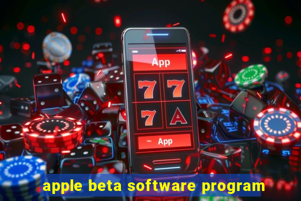 apple beta software program